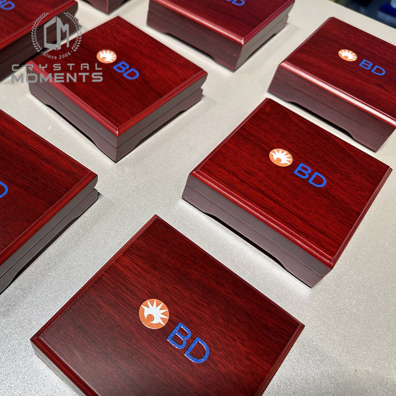 Wood Coin Box