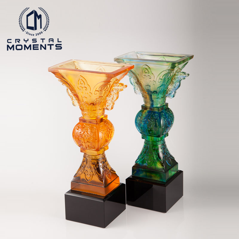 Colored Glaze (Liu Li 琉璃) Trophies & Awards
