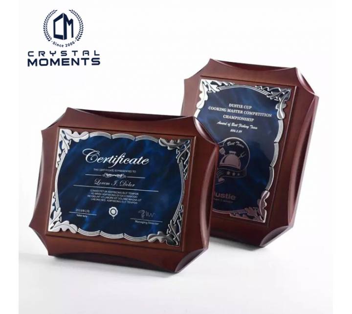Wooden Plaques & Trophies
