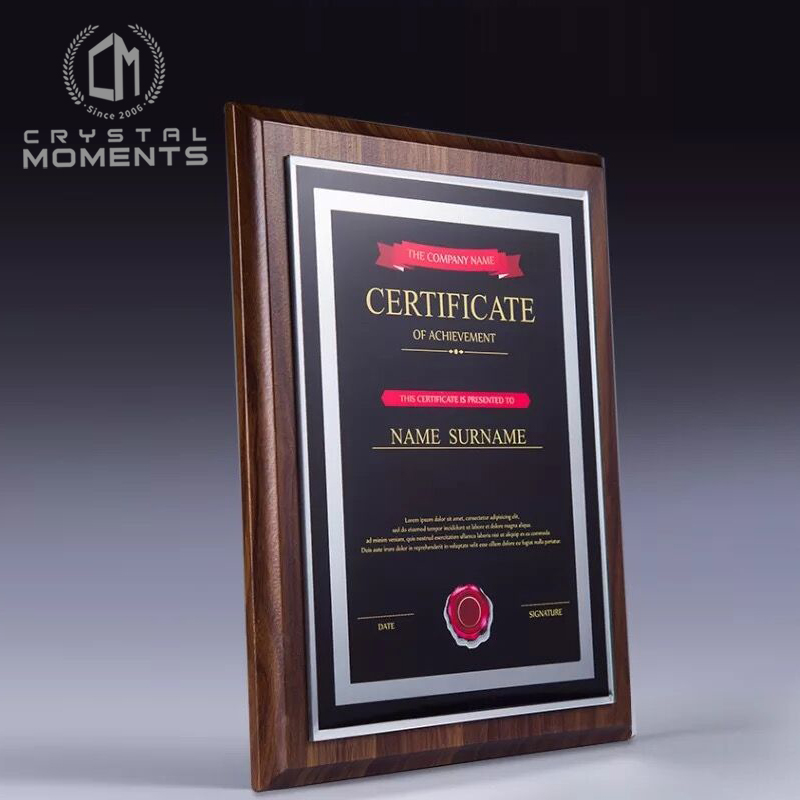Wooden Plaques & Trophies