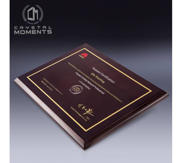 Wooden Plaques & Trophies