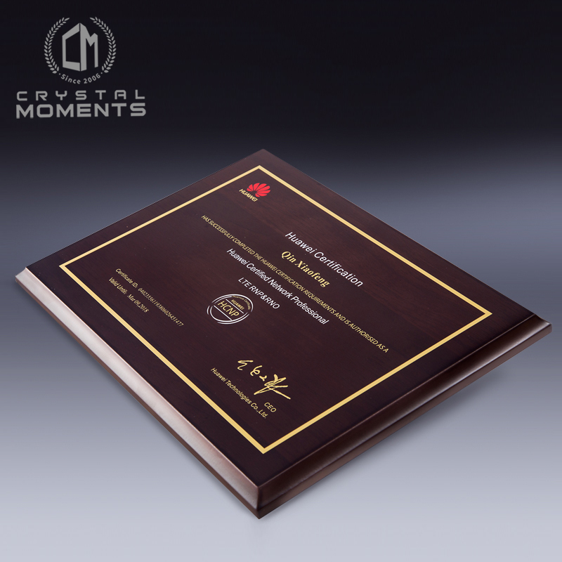 Wooden Plaques & Trophies