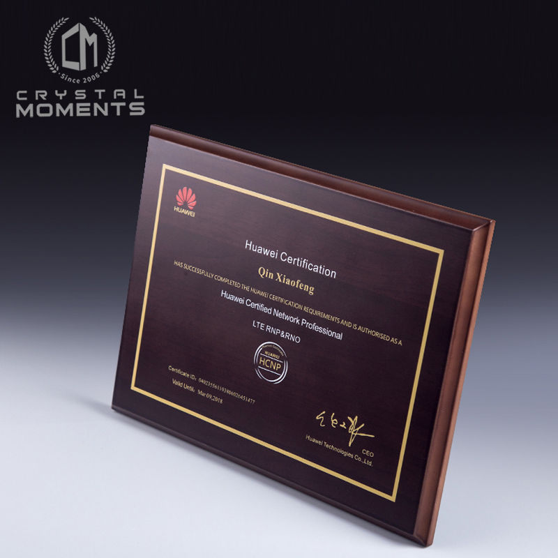 Wooden Plaques & Trophies