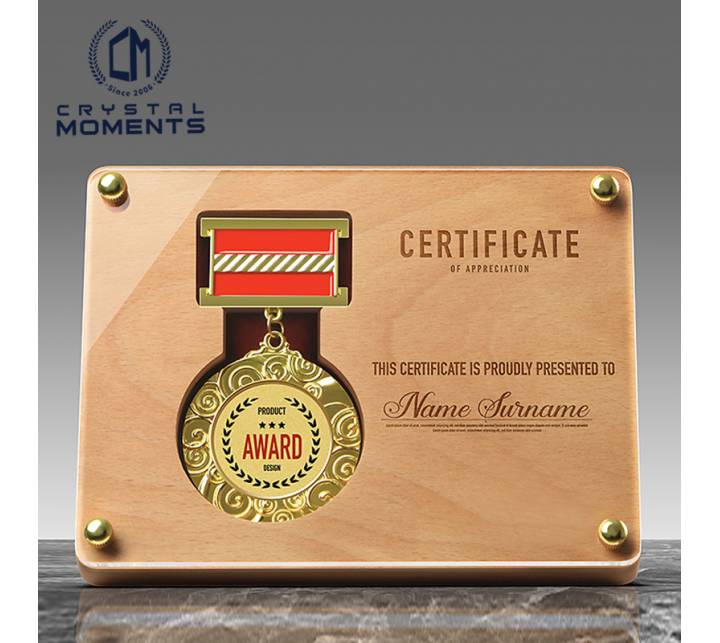 Wooden Plaques & Trophies