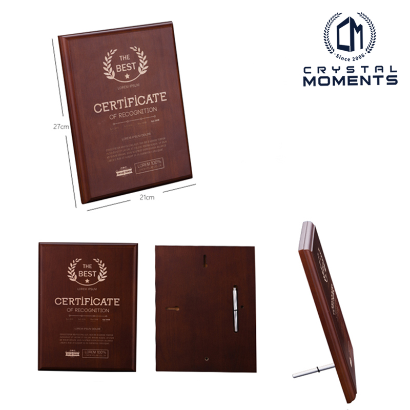 Wooden Plaques & Trophies