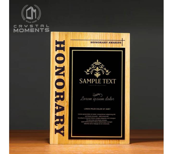 Wooden Plaques & Trophies