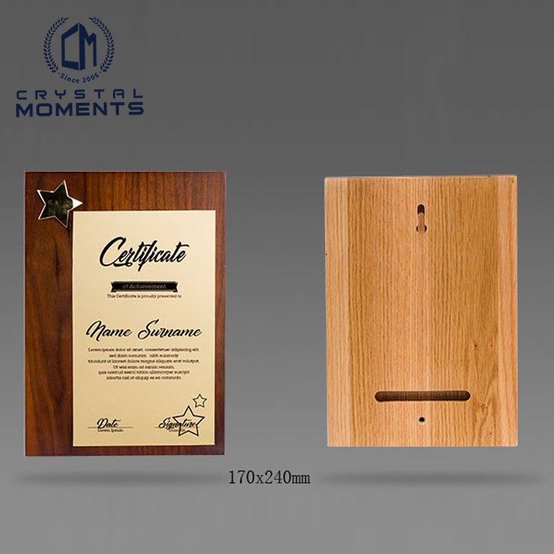 Wooden Plaques & Trophies