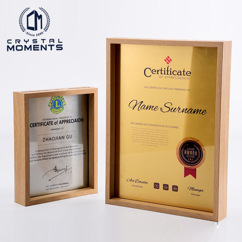 Wooden Plaques & Trophies