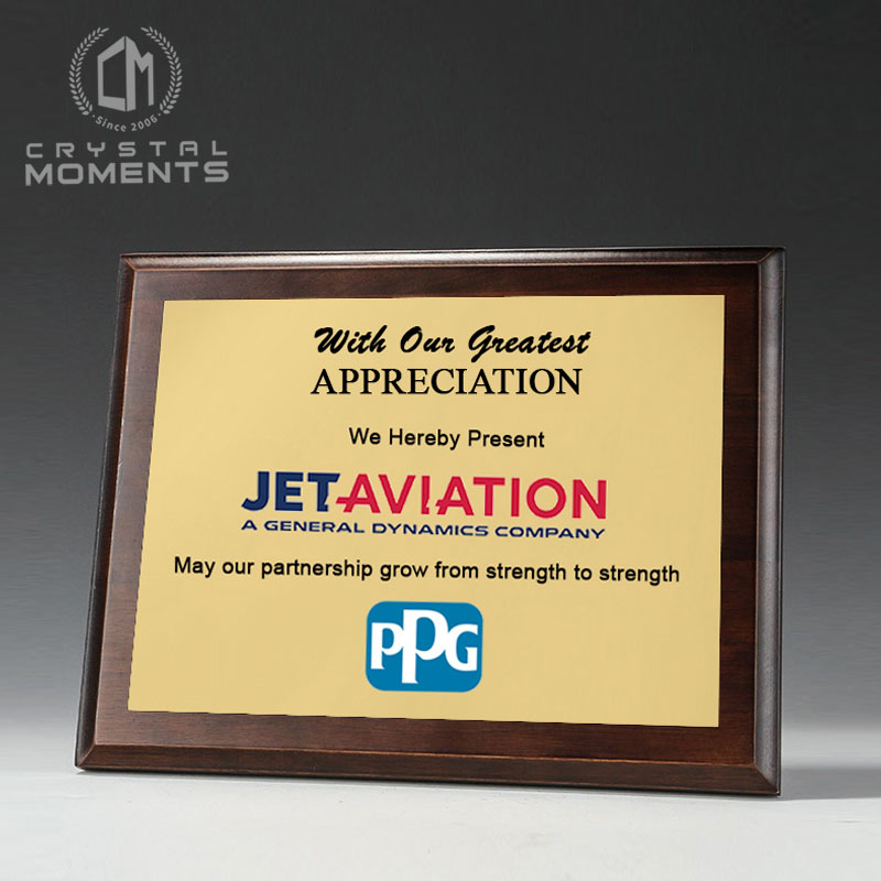 Wooden Plaques & Trophies